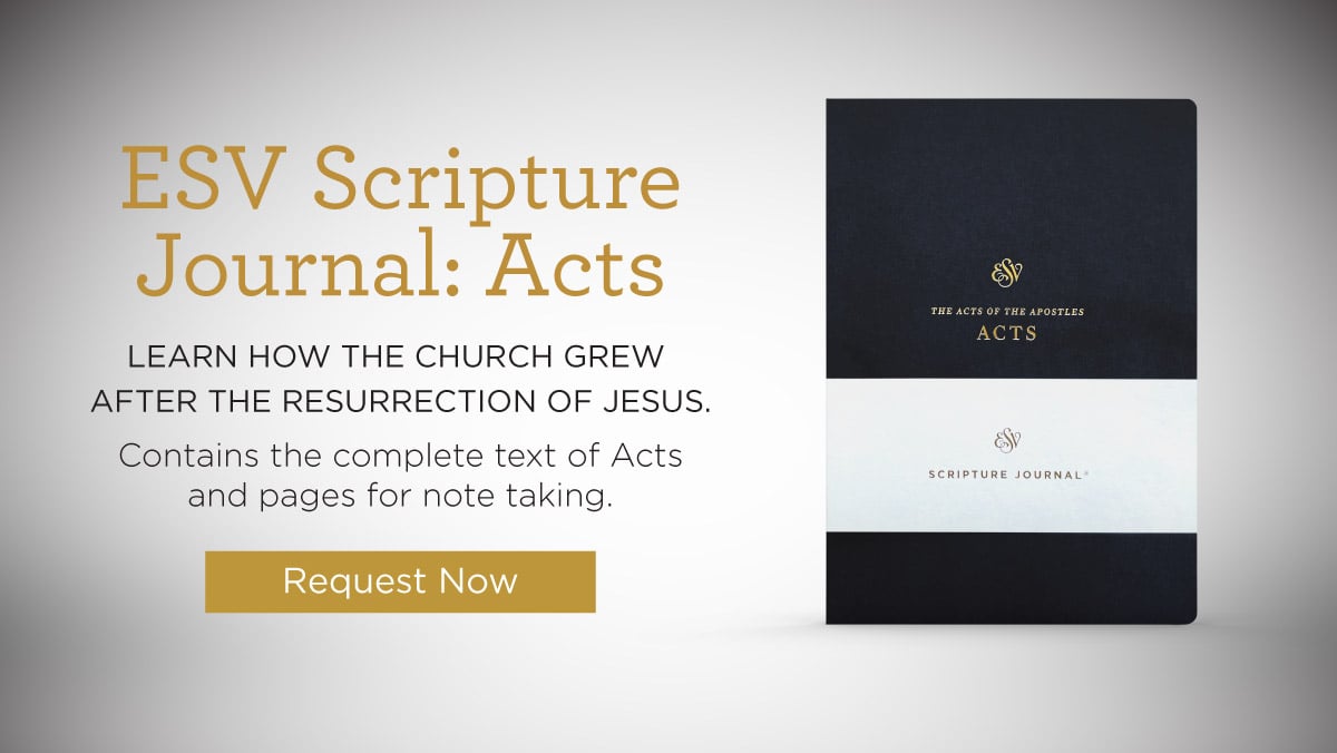 Make Your Study Personal! Utilize the ESV Scripture Journal for the Book of Acts